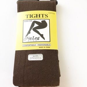 NuLeg Coffee Brown Plus Tights